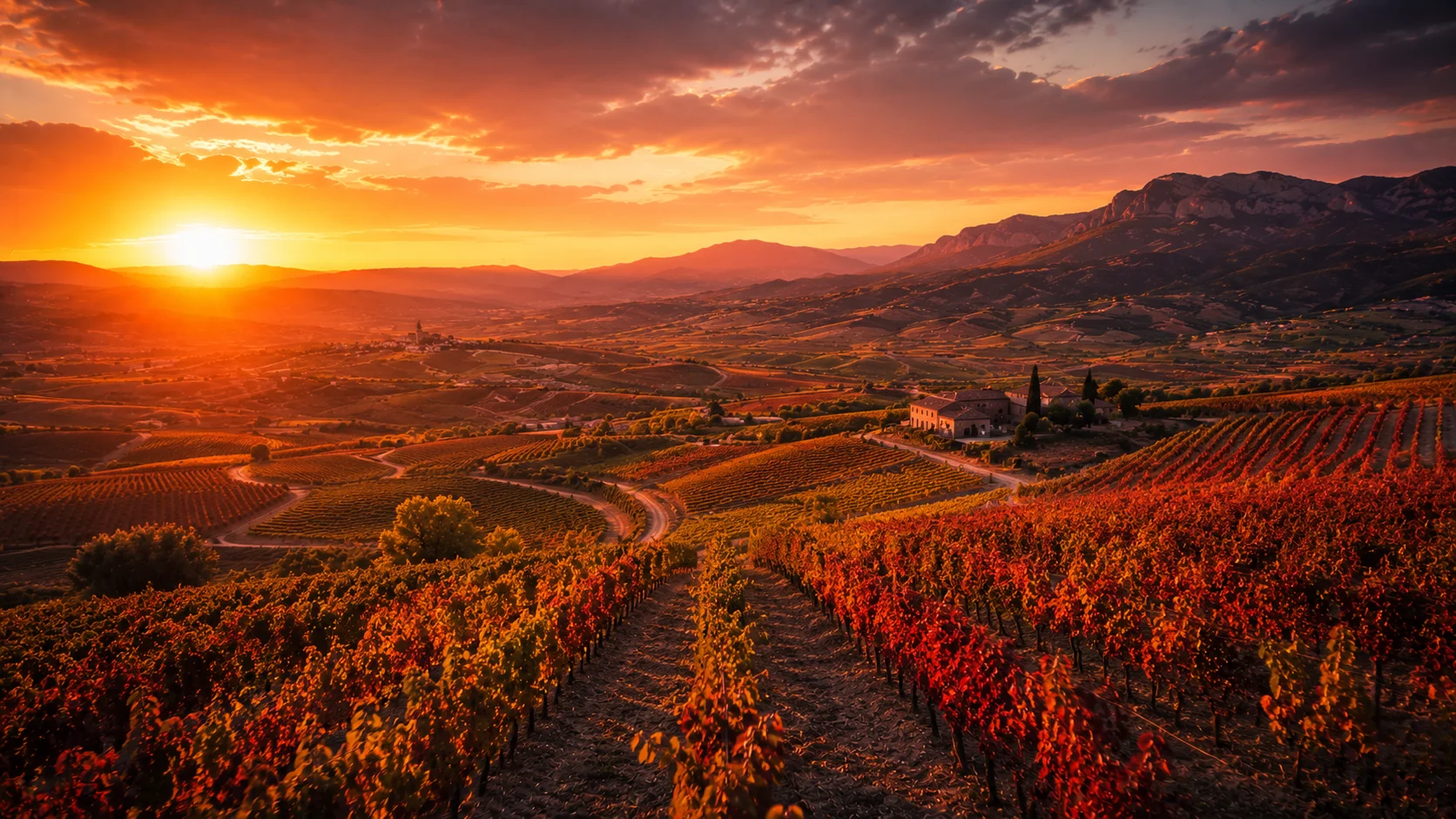 Viñedos de La Rioja — paisaje enoturismo con chófer privado ruta del vino