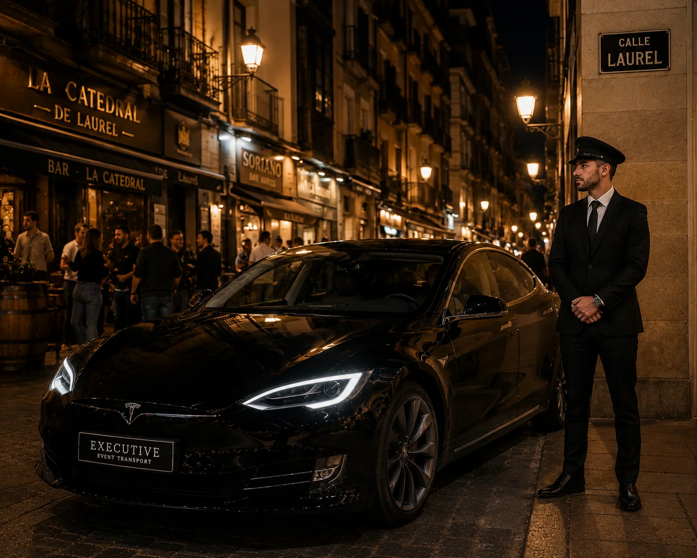 Servicio de chófer por horas en Logroño — conductor privado disponible — Rioja Transfer