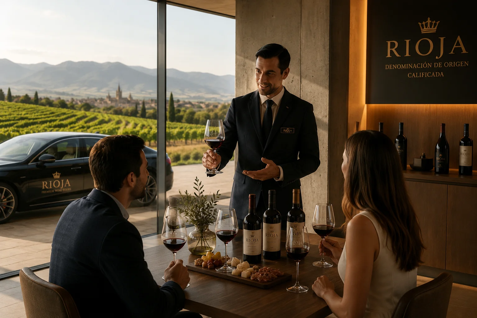 Tour bodegas Logroño con chófer privado — Marqués de Murrieta y bodegas La Rioja — Rioja Transfer