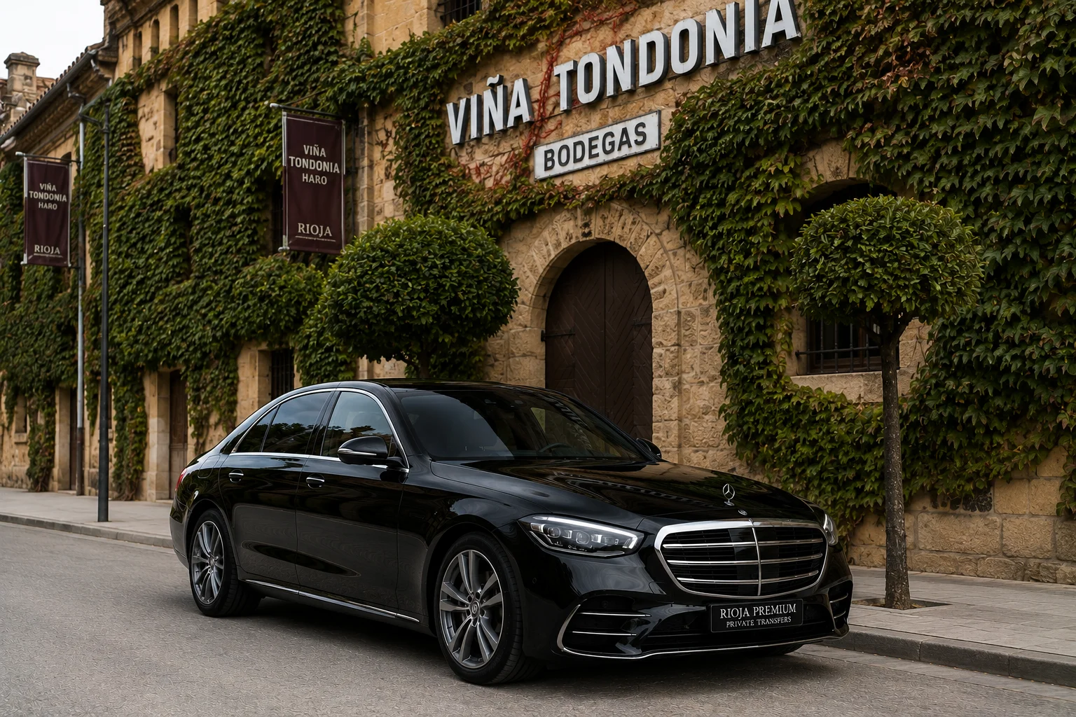 Visita bodegas Haro con chófer privado — Barrio de la Estación La Rioja — Rioja Transfer